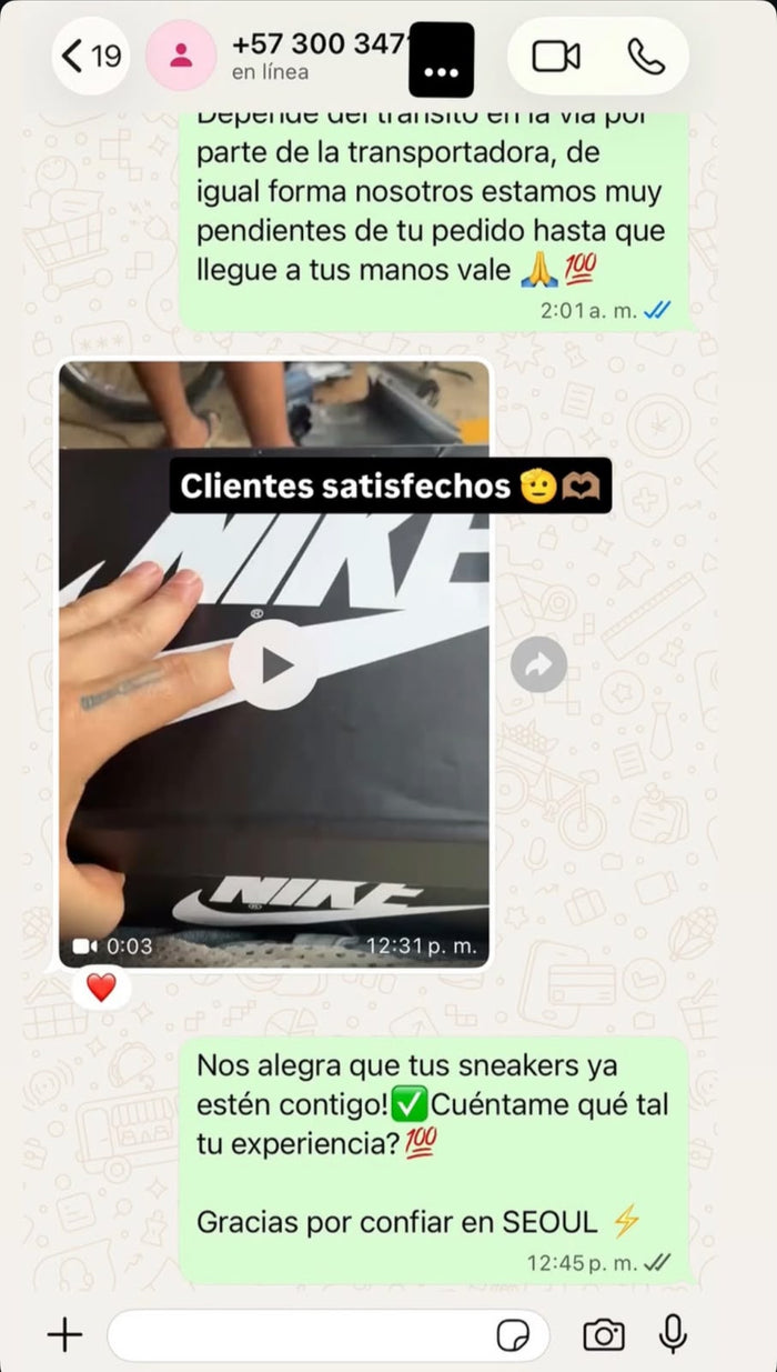 Cliente de Seoul Snkr