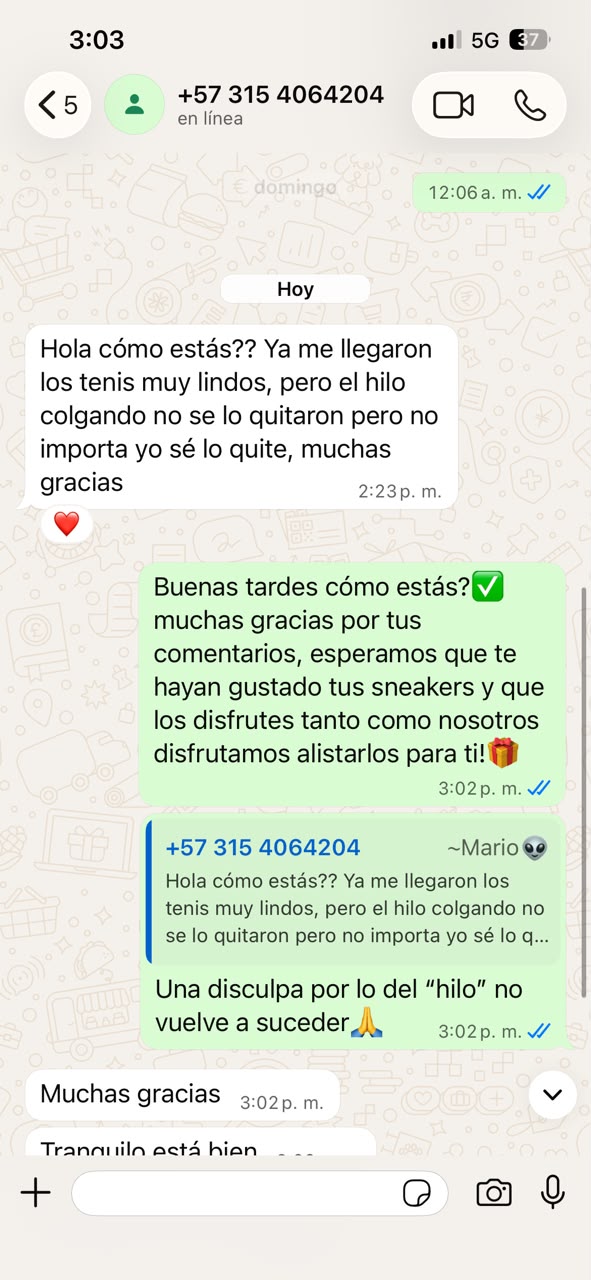 Cliente de Seoul Snkr